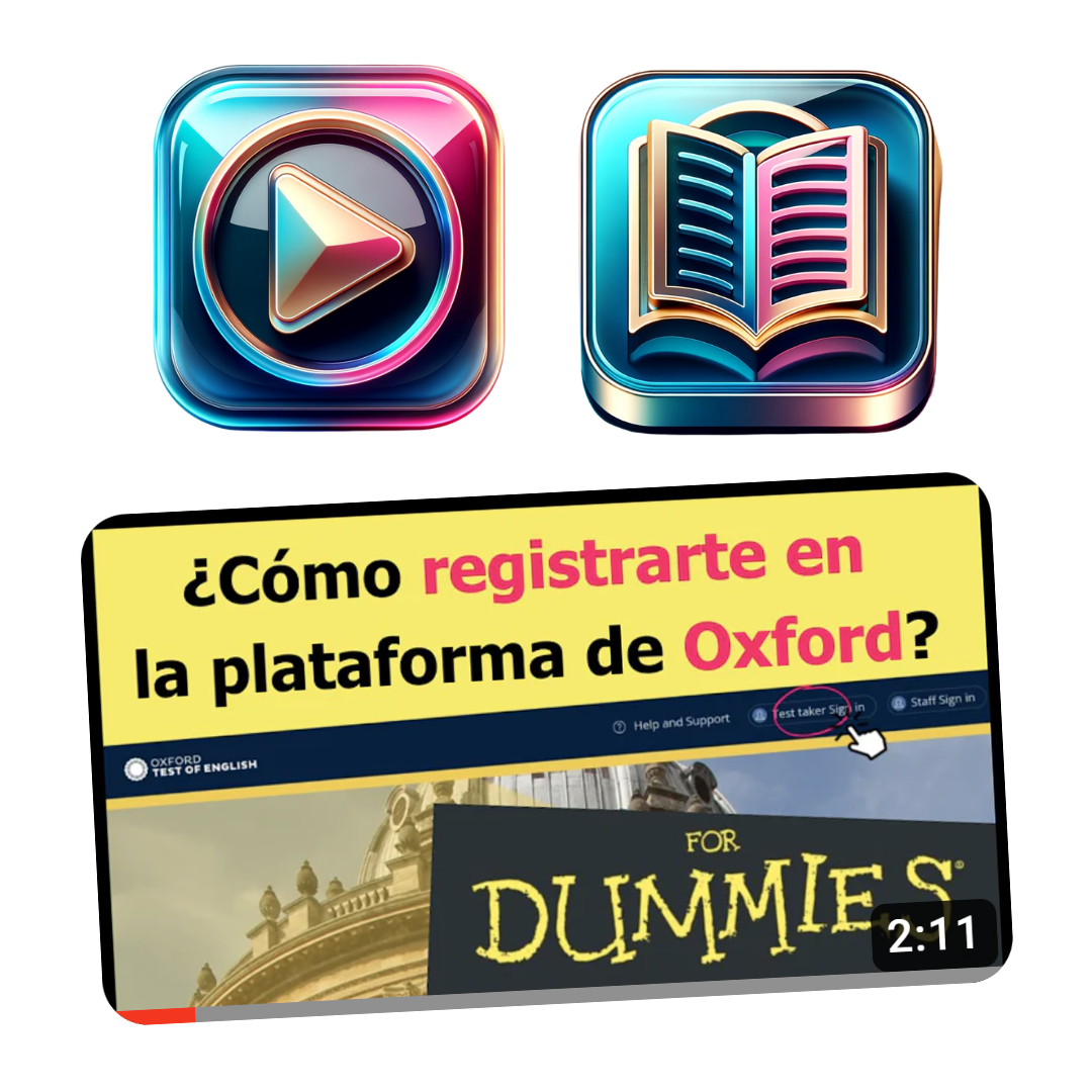 Registro en la Plataforma de Oxford - vídeo & guía pdf descargable